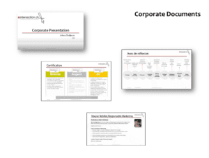 Corporate documentation;marketing;branding;messaging