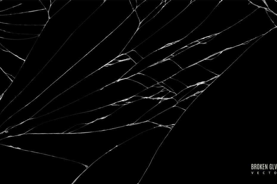 Impact sur verre brisé illustrant la rupture de confiance lors d'une crise cyber à l'ère de l'intelligence artificielle