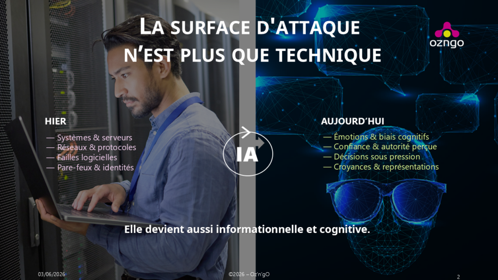 L'IA change le champ de bataille, de technique à cognitif et informationnel